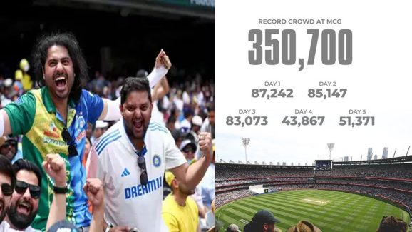 MCG Crowd: భారత్ vs ఆసీస్ మ్యాచ్‌ లో అరుదైన రికార్డు.. మ్యాచ్ చూసేందుకు !