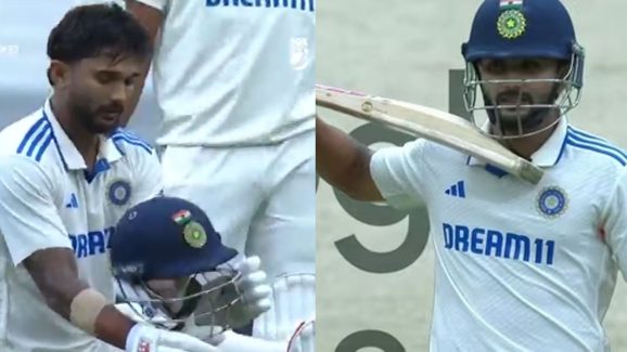 Nitish Kumar century: సెంచరీతో దుమ్ములేపిన తెలుగు కుర్రాడు