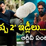 RGV on Pushpa 2 : పాన్ ఇండియా మూవీని ఇడ్లీతో పోల్చాడు… వర్మ మరీ దారుణమయ్యా ఇది