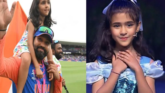 Samaira: రోహిత్ శర్మ కుమార్తె డాన్స్ వైరల్..కిరాక్ స్టెప్పులతో !
