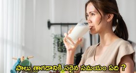 Health Tips: పాలు త్రాగడానికి సరైన సమయం ఏది ?