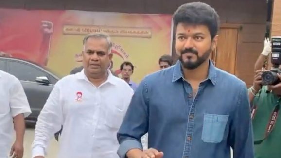 TVK Party : విజయ్ తలపతి ఫ్యాన్స్ మెంబర్ బుస్సీ ఆనంద్ అరెస్ట్