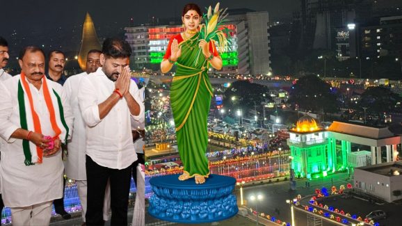 CM Revanth Reddy: యావత్ తెలంగాణ తరించిన వేళ.. తెలంగాణ తల్లి విగ్రహావిష్కరణ.. జాతికే గర్వమన్న సీఎం రేవంత్ రెడ్డి
