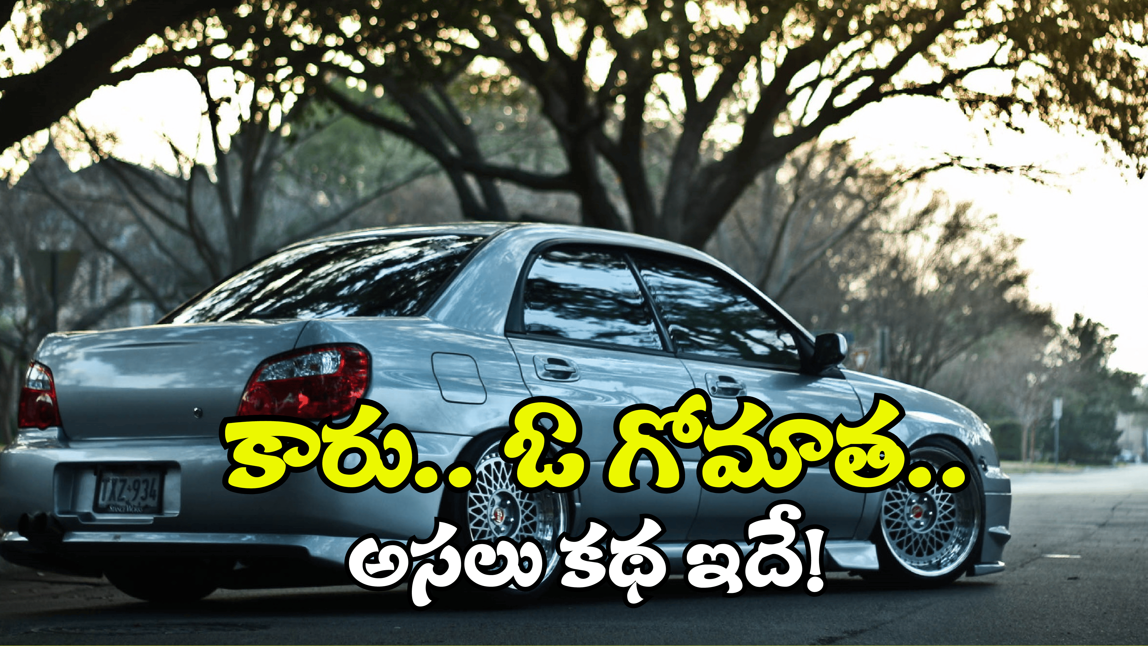 Viral News: కారు వెంటపడ్డ గోమాత.. అస్సలు కదలనివ్వలేదు
