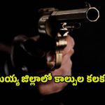 Gun Fire: అన్నమయ్య జిల్లాలో కాల్పుల కలకలం.. ఒకరు మృతి..