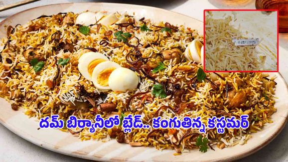 Blade Found in Biryani: వామ్మో.. బయట బిర్యానీ తింటున్నారా..?బీ కేర్‌ఫుల్‌!