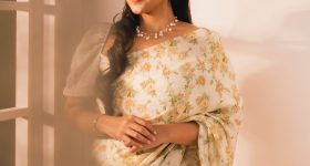 Megha Akash: చీరలో ఇంత అందంగా ఉన్నారేంటి మేడమ్ మీరు..?