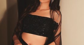Simrat Kaur: మెరుపుతీగలా మెరిసిపోతున్న సిమ్రత్.. బ్లాక్ డ్రెస్‌లో కుర్రకారుకి వల