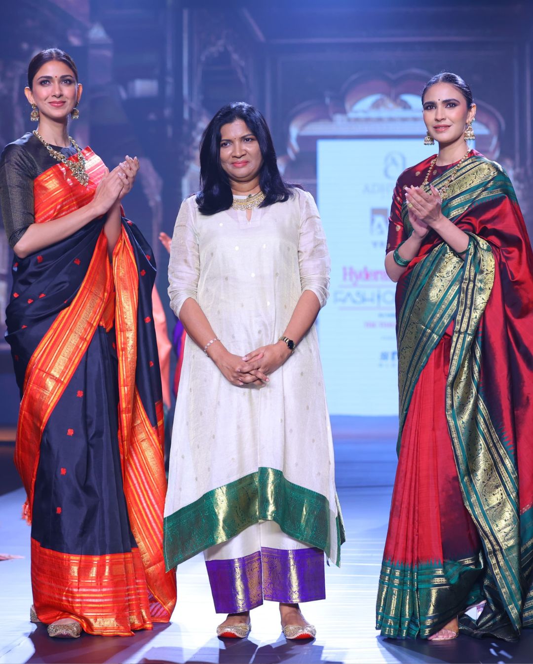 Adhvaria Silks: ఆధ్వరియా సిల్క్స్ ఆధ్వర్యంలో ఫ్యాషన్ షో.. ‘కామాక్షి క‌లెక్ష‌న్స్’ అదరహో