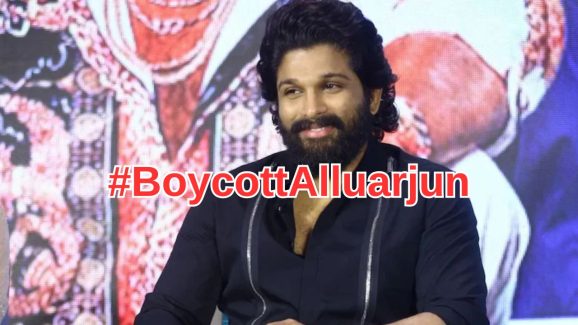 BoycottAlluArjun : ఒక్కడి వల్ల ఇండస్ట్రీ మొత్తం సఫర్ అవుతోంది.. బాయ్ కాట్ అల్లు అర్జున్ అంటూ డిమాండ్