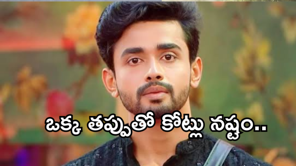 Bigg Boss Gautham : బిగ్ బాస్ గౌతమ్ కు కోట్లు నష్టం.. అసలేమైంది..?