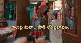 Gundeninda Gudigantalu Today Episode : బాలుకు చుక్కలు చూపించిన మీనా.. మీనాను కలిసిన శృతి..