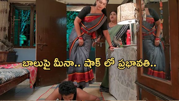 Gundeninda Gudigantalu Today Episode : బాలుకు చుక్కలు చూపించిన మీనా.. మీనాను కలిసిన శృతి..