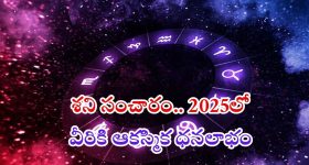 Shani Gochar 2025: శని ప్రభావంతో.. 2025 లో వీరిపై కనక వర్షం