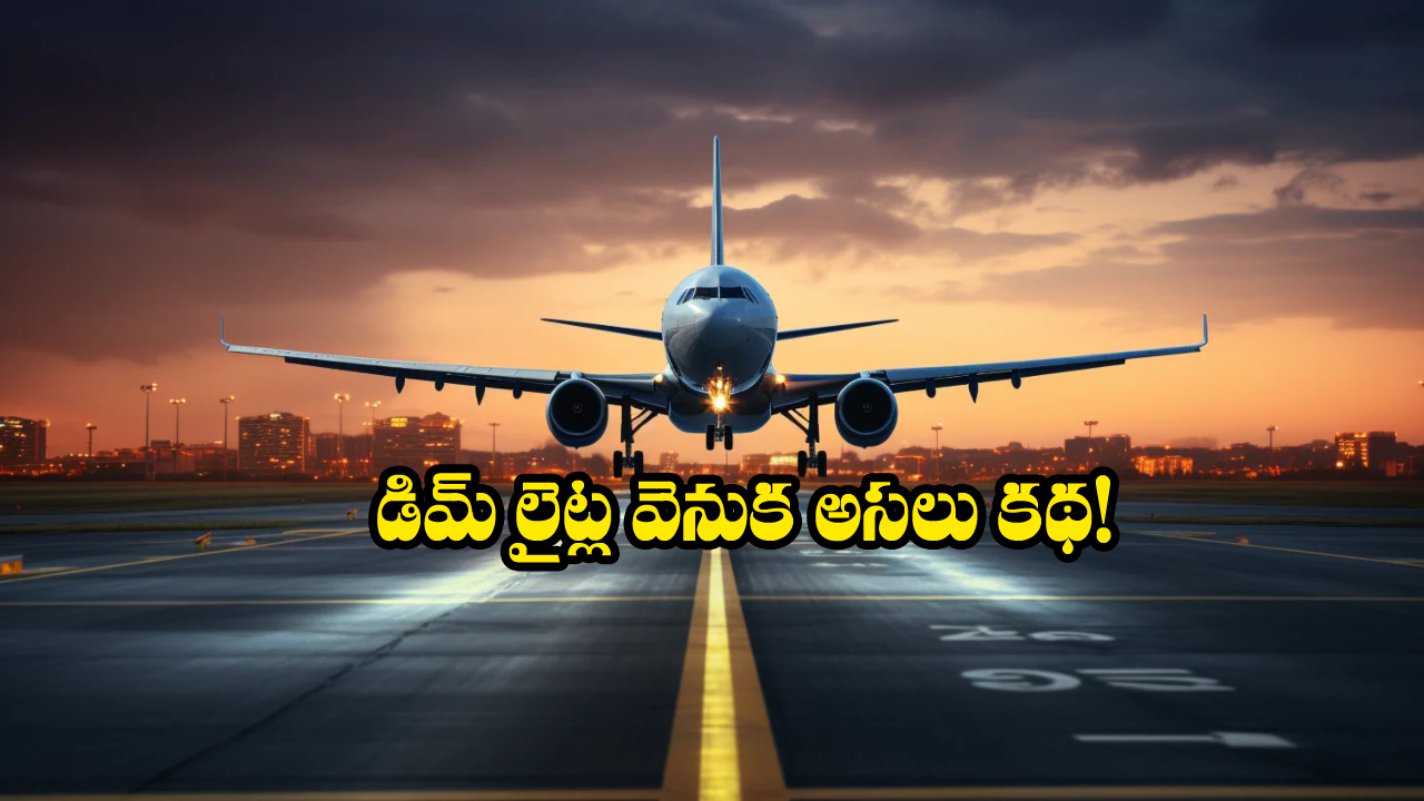 Plane Cabin Lights: ఫ్లైట్ టేకాఫ్, ల్యాండింగ్ టైంలో క్యాబిన్ లైట్లు డిమ్ అవుతాయి.. ఎందుకో తెలుసా?