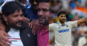 Nitish Kumar Reddy: సెంచరీతో రెచ్చిపోయిన తెలుగోడు...కన్నీళ్లు పెట్టుకున్న నితీష్‌ తండ్రి !