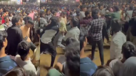 Pushpa 2: పుష్ప ప్రీ రిలీజ్ ఈవెంట్ లో ఫ్యాన్స్ ఫైట్.. కాలర్స్ పట్టుకొని..