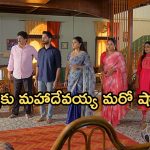 Satyabhama Today Episode : నందినికి నిజం తెలిసిపోయిందా? సత్యకు మహాదేవయ్య బిగ్ షాక్..