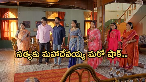 Satyabhama Today Episode : నందినికి నిజం తెలిసిపోయిందా? సత్యకు మహాదేవయ్య బిగ్ షాక్..