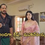 Satyabhama Today Episode : మహాదేవయ్య దెబ్బకు సత్యకు మైండ్ బ్లాక్.. క్రిష్ మాటతో సత్య ఫుల్ హ్యాపీ..