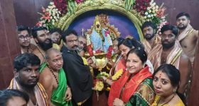 Muthyalamma Temple: ముత్యాలమ్మ విగ్రహ పునఃప్రతిష్ఠ కార్యక్రమంలో పాల్గొన్న మంత్రులు