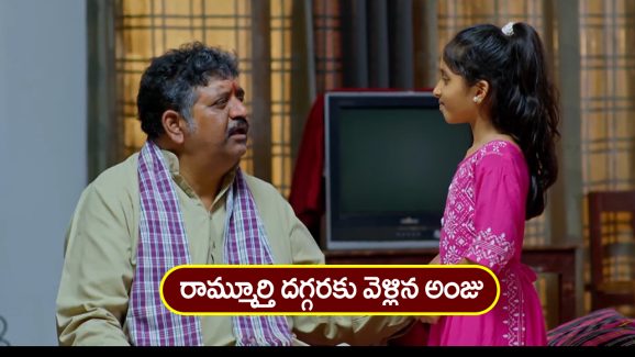 Nindu Noorella Saavasam Serial Today January 15th : ‘నిండు నూరేళ్ల సావాసం’ సీరియల్‌: రామ్మూర్తి దగ్గరకు వెళ్లిన అంజు –  అంజును ఫాలో చేసిన ఘోర