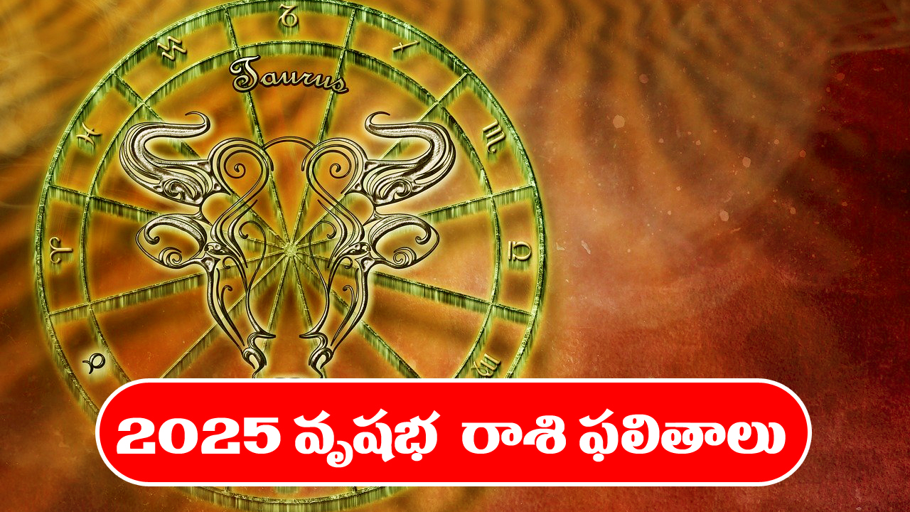 Horoscope taurus 2025 :  వృషభ రాశి జాతకులకు 2025లో ఎలాంటి ఫలితాలు ఉన్నాయో తెలుసుకుందాం