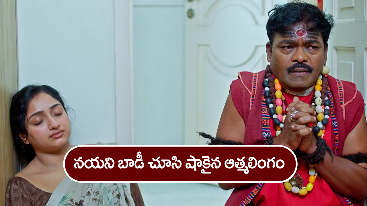 Trinayani Serial Today January 6th: ‘త్రినయని’ సీరియల్‌:    ఆత్మలింగం కాదు గేదే లింగం – నయని దెయ్యం అంటూ భయంతో వణికిపోయిన లింగం