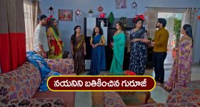 Trinayani Serial Today January 14th: ‘త్రినయని’ సీరియల్‌: నయనిని బతికించిన గురువు – షాక్ లో  తిలొత్తమ్మ, వల్లభ