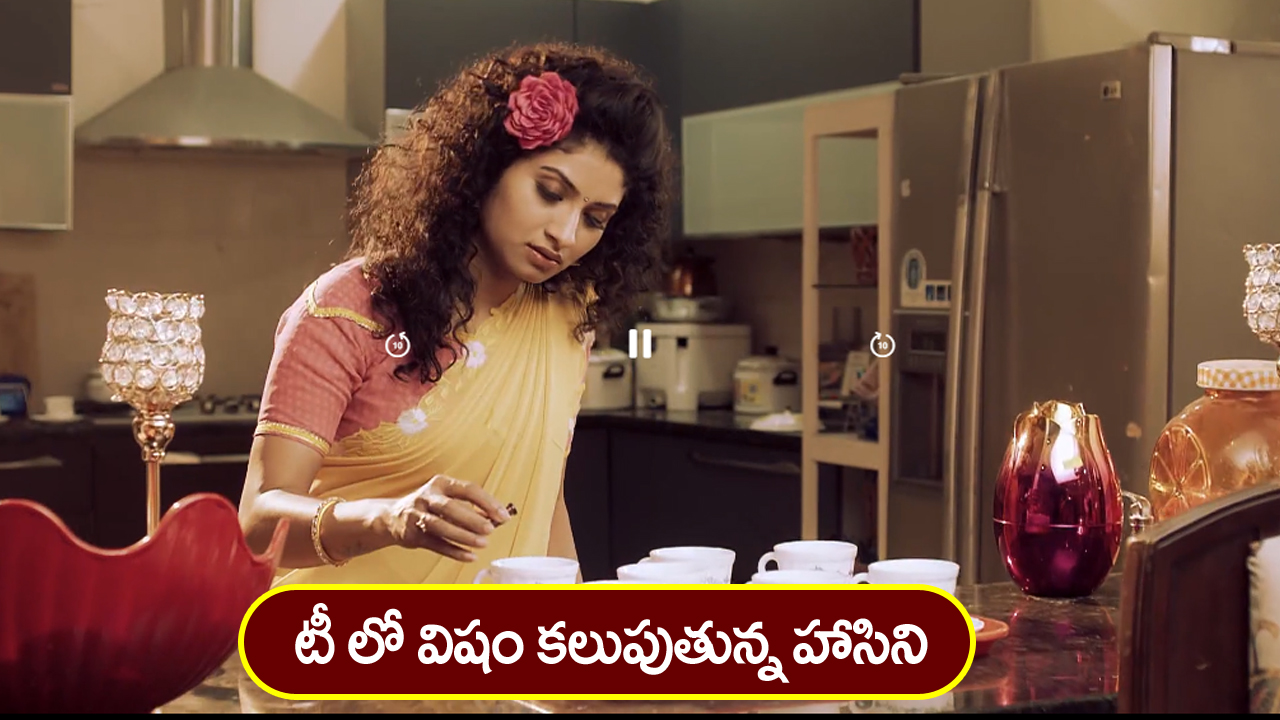 Trinayani Serial Today January 18th: ‘త్రినయని’ సీరియల్‌: టీలో విషం కలిపిన హాసిని – తిలొత్తమ్మను టీ తాగొద్దన్న విశాలాక్షి   