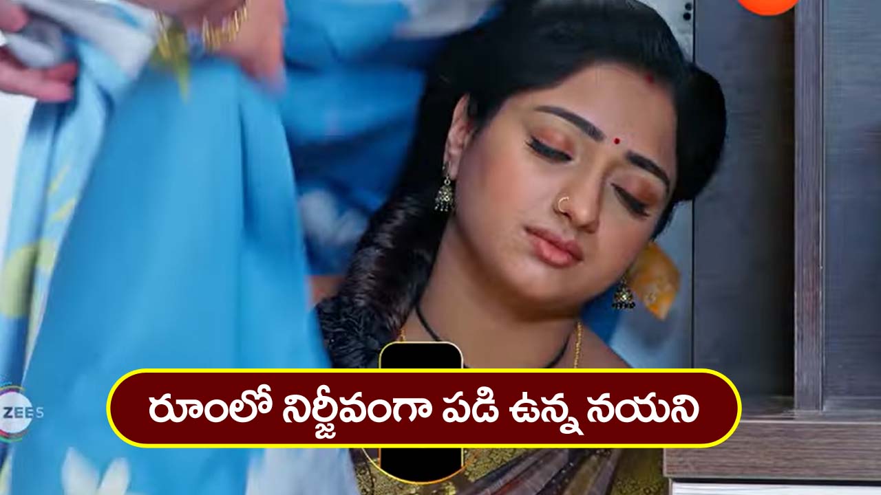 Trinayani Serial Today January 13th: ‘త్రినయని’ సీరియల్‌:  నయని బాడీని చూపించిన గాయత్రి – గురువు గారు సాయం చేస్తారన్న నయని