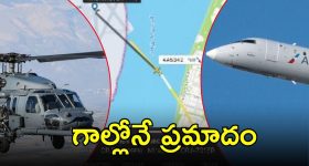 Flight Crash: అమెరికాలో ఘోరం.. గాల్లో ఢీకొన్న విమానం-హెలికాప్టర్