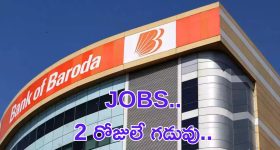 Bank of Baroda: బ్యాంక్ ఆఫ్ బరోడాలో 1267 ఉద్యోగాలకు ఇంకా రెండు రోజులే గడువు.. APPLY NOW