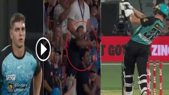 Big Bash league: కొడుకు బౌలింగ్ లో భారీ సిక్స్‌..క్యాచ్‌ పట్టిన తండ్రి..వీడియో చూస్తే పిచ్చెక్కిపోవాల్సిందే !