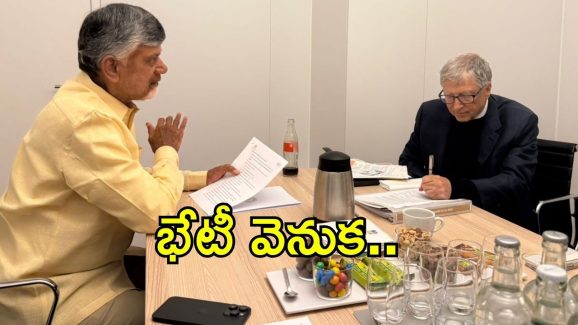 Chandrababu With Bill Gates: బిల్ గేట్స్‌తో సీఎం చంద్రబాబు భేటీ.. ఆ విధంగా ముందుకు