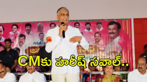 Harish Rao on CM Revanth: సీఎం రేవంత్‌కు హరీష్ రావు సవాల్.. కురుమూర్తి టెంపుల్ వెళ్దాం.. వస్తావా..?