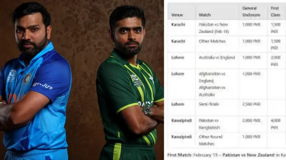 Champions Trophy Ticket Prices: పాక్ లో జరిగే మ్యాచ్ టిక్కెట్లు విడుదల.. క్వార్టర్ బాటిల్ కంటే చీప్ ధరలు!