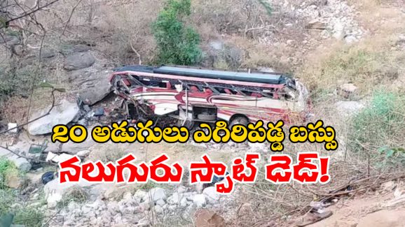 Chittoor Bus Accident: టిప్పర్ ను ఢీకొట్టిన ట్రావెల్స్ బస్సు, చిత్తూరులో ఘోర రోడ్డు ప్రమాదం!
