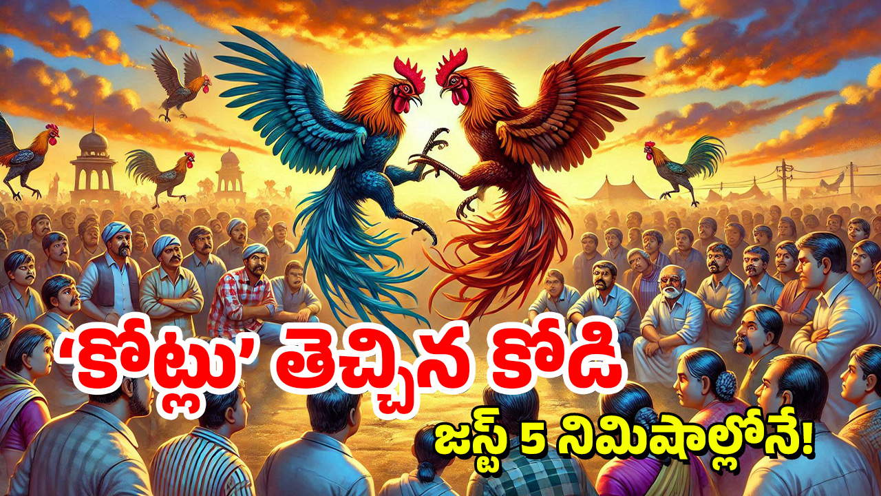 Cockfight Bet: రూ.1.25 కోట్ల కోడి పందెం.. ఫుల్ వీడియో చూశారా? క్రికెట్ మ్యాచ్‌కు ఏ మాత్రం తీసిపోదు!
