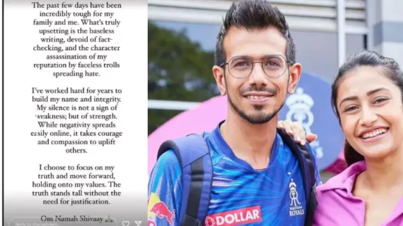 Dhanashree Verma: విడాకుల రూమర్స్ పై స్పందించిన చాహల్ భార్య ధనశ్రీ.. పోస్ట్ వైరల్!