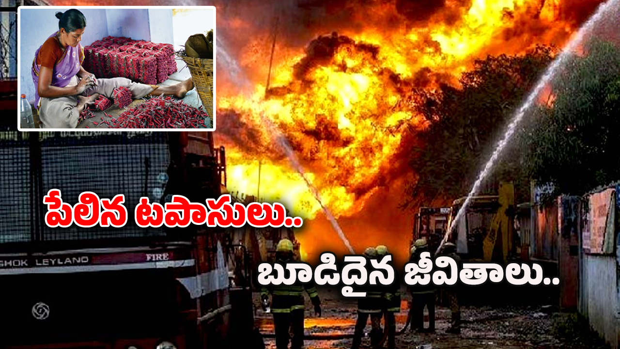 Tamil Nadu News : తమిళనాడులోని బాణా సంచా కర్మాగారంలో పేలుడు..