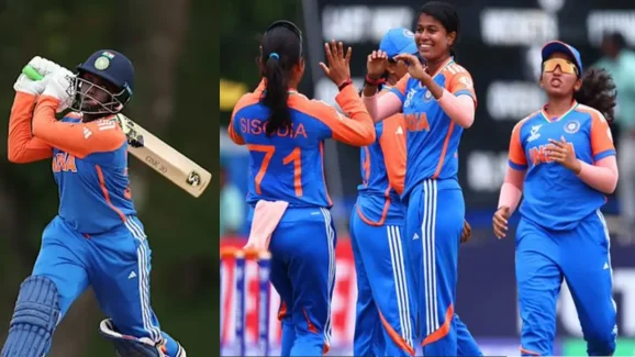 ICC U19 Women’s T20 World Cup: ఖాతా తెరిచిన టీమిండియా.. విండీస్ పై గ్రాండ్ విక్టరీ