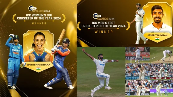 ICC Year List: ఐసీసీ క్రికెటర్స్ ఆఫ్ ద అవార్డు లిస్ట్ ఇదే.. బుమ్రా, స్మృతి మందానకు చాన్స్