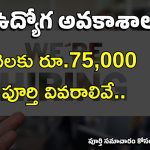 JOBS: నిరుద్యోగులకు గుడ్ న్యూస్.. డిగ్రీ, పీజీ అర్హతతో ఉద్యోగాలు.. దరఖాస్తుకు చివరి తేది ఇదే..