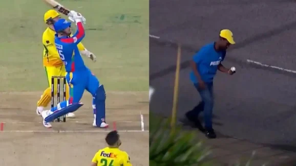 Klaasen Six: క్లాసెన్ కొట్టిన భారీ సిక్స్.. బంతిని ఎత్తుకెళ్లిన అభిమాని.. వీడియో వైరల్!