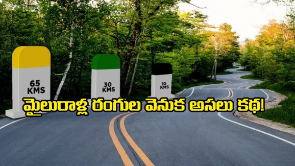 Milestones: రోడ్ల మీద ఉండే మైలు రాళ్లకు ఇన్ని రంగులు ఎందుకు? ఆ కలర్స్ వెనుక కహానీ ఏంటంటే?