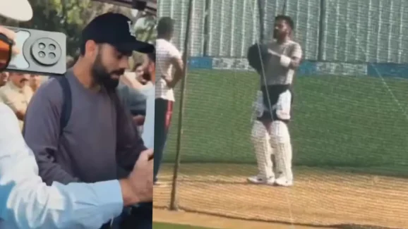 Kohli – Ranji: ఢిల్లీలో టైట్ సెక్యూరిటీ.. స్టేడియానికి గ్రాండ్ ఎంట్రీ ఇచ్చిన విరాట్ కోహ్లీ ?