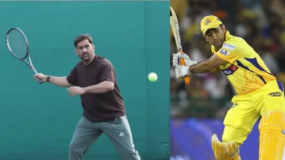MS Dhoni: టెన్నిస్ ఆడుతున్న ధోని… ఇక క్రికెట్ కు దూరం ?
