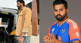 Rohit Sharma: ఆటోలో ప్రయాణించిన రోహిత్ శర్మ...!