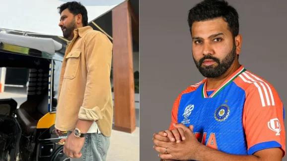 Rohit Sharma: ఆటోలో ప్రయాణించిన రోహిత్ శర్మ…!